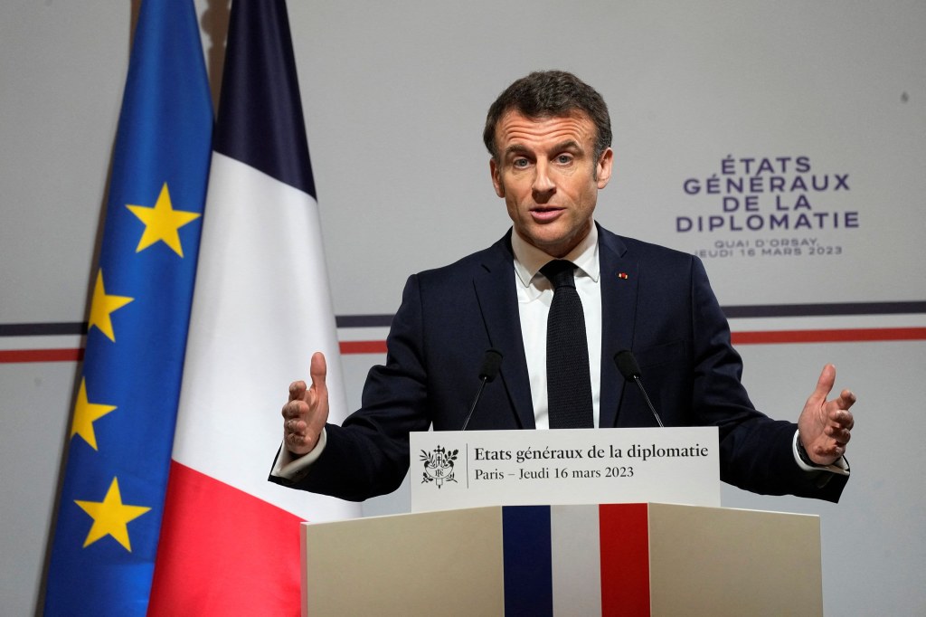 france s macron overrides parliament to pass pension reform bill 0