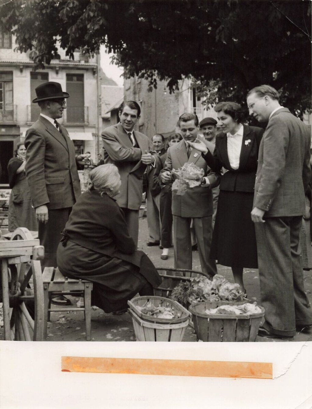 france politics 1950s - French Local Farmer Market s Press Photo British France Post