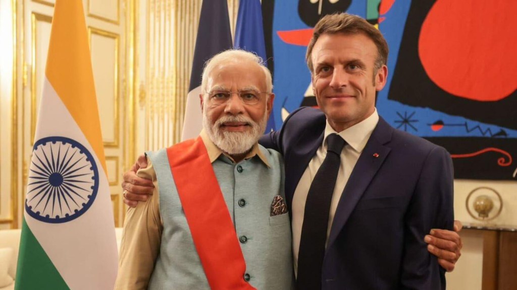 french government highest civilian award - Modi Conferred with France