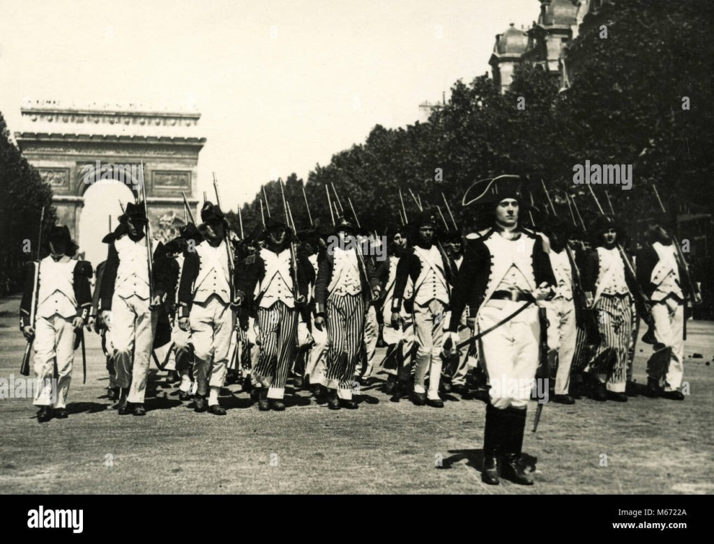 the french soldiers of revolution paris france s stock photo 0